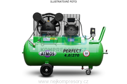 Obrázek Pístový kompresor ATMOS Perfect 4/150